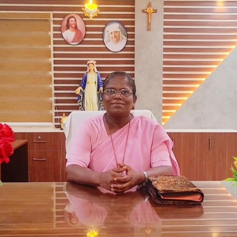 Rev. Sr. Jaya Hilda Mary-FMM - Headmistress